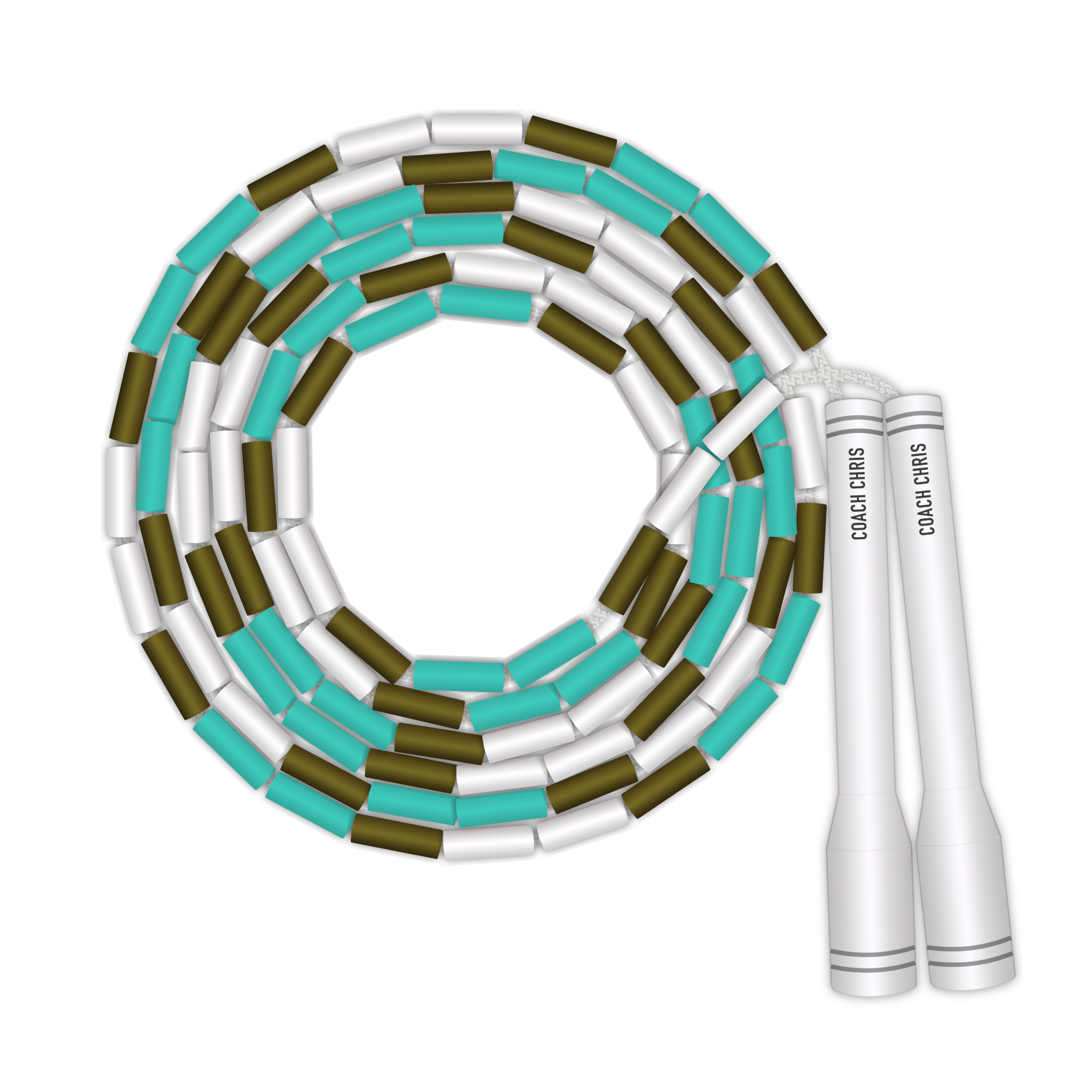 Elegance Beaded Rope - Coach Chris | The Jump Rope Company